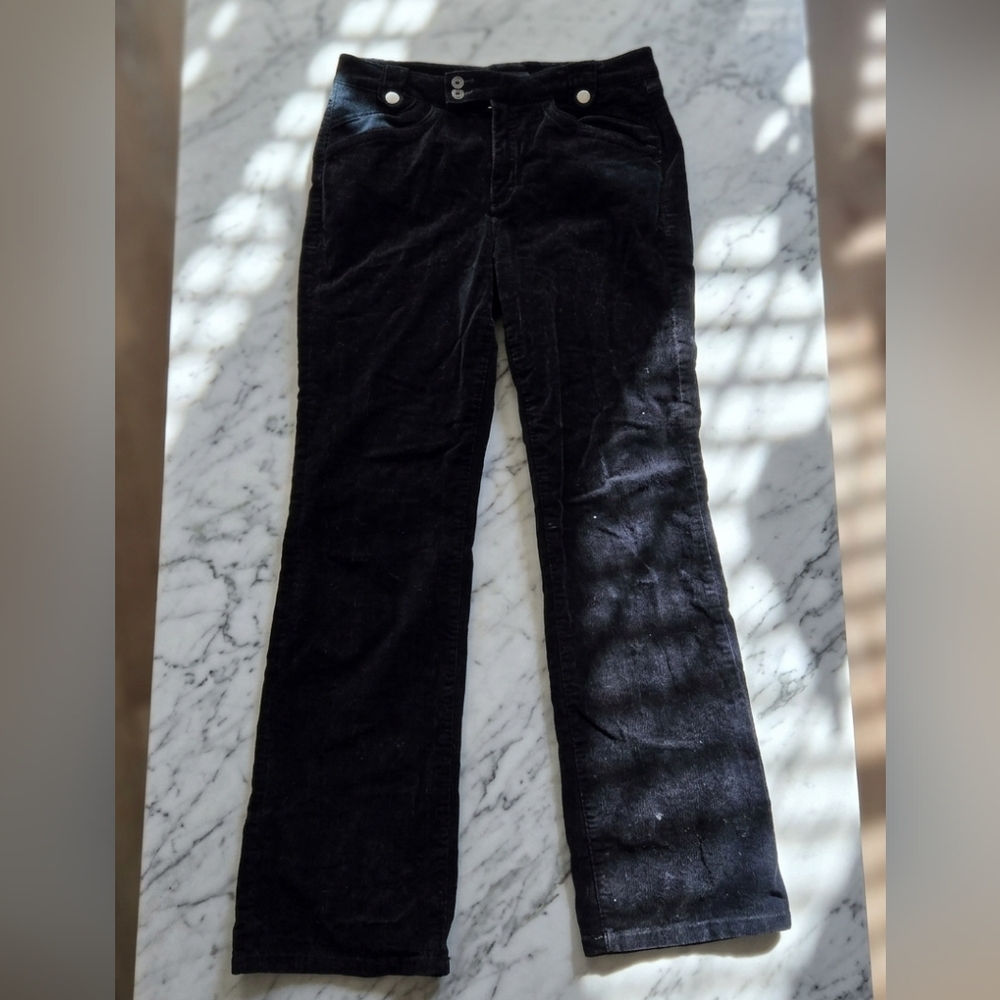 Jeanstar Black Corduroy Pant Size 12